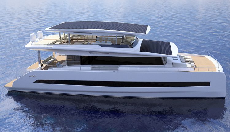 沉默80三角形双体船