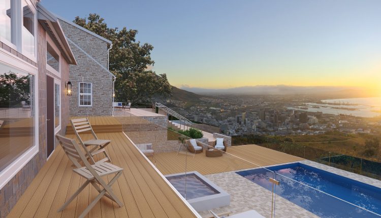 新的复合甲板由防潮盾提供天然木材外观，最少的维护