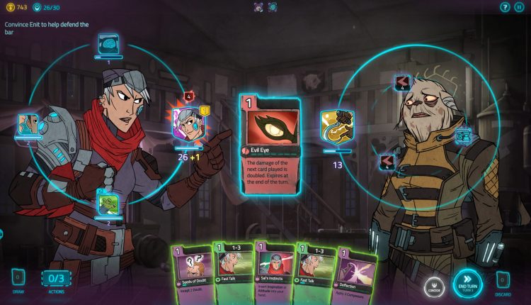 甲板建筑科学版Roguelike Griftlands获取史诗机和PC的史诗启动拖车